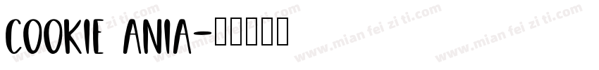 cookie ania字体转换